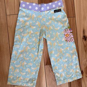 Matilda Jane Coy Straightees in a koi fish and polka dot design